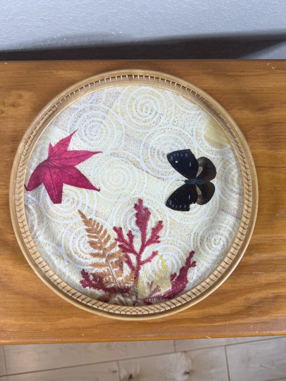 Butterfly & Leaf Tray